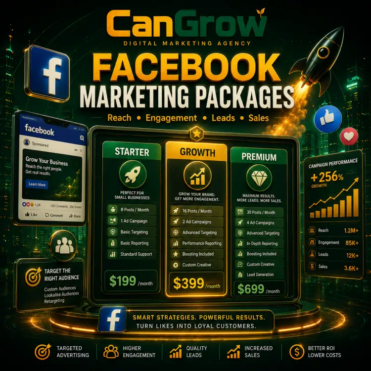 Facebook Marketing Packages to Boost Sales | Choose Yours